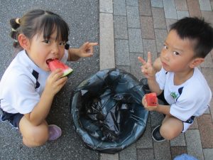 1年生との交流会