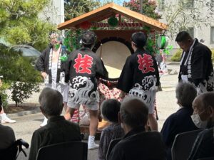 豊年太鼓に大歓声♪