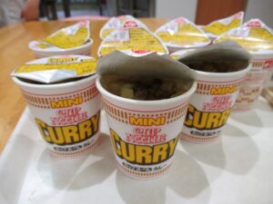 「スパイス香るひととき…カレー味カップヌードル喫茶」☆彡