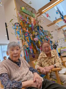 もりもりの七夕飾り☆彡